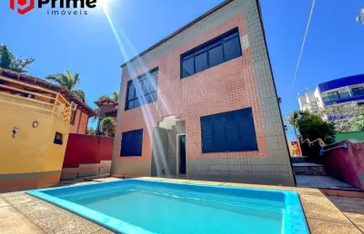 Casa à venda em meaipe - guarapari/es, com 4 suítes e lazer completo, perto da praia. marque uma visita e se encante!