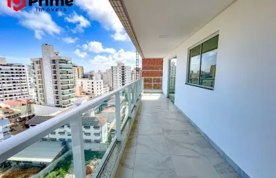 Apartamento de 3 quartos com varanda gourmet e vista para o mar na praia do morro e lazer em guarapari/es. marque uma visita e se surpreenda!