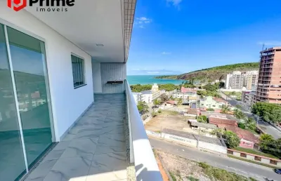 Apartamento de 3 quartos com varanda gourmet e vista para o mar na praia do morro em guarapari/es. marque uma visita e se surpreenda!