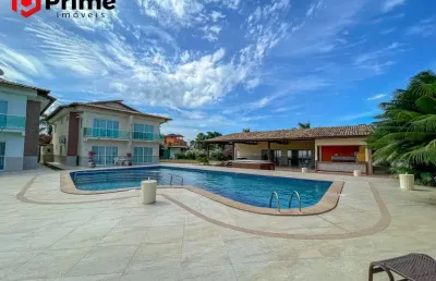 Linda casa à venda em condomínio fechado em meaipe - guarapari/es, área de lazer ampla e completa, segurança. qualidade de vida para toda familia!