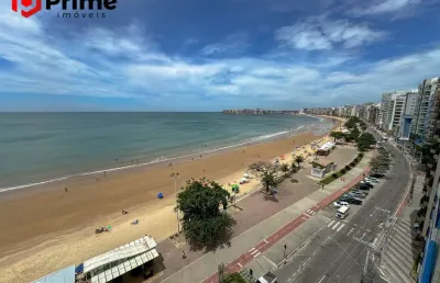 Excelente 3 quartos, vista espetacular, 2 vagas e lazer completo, na praia do morro em guarapari/es. condição super facilitada, confira!