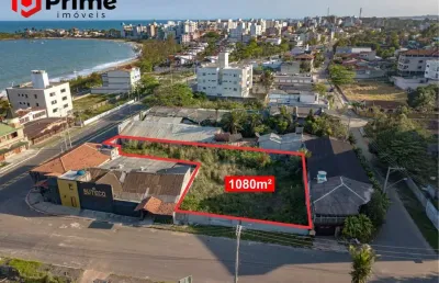 Uma das poucas área de 1.080 m² restantes a venda na enseada azul. oportunidade! de frente para av. principal e a 100 m da praia de guaibura.