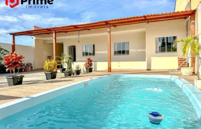 Oportunidade única: casa à venda com boa área e com piscina, ideal para receber amigos e familiares em condados, guarapari-es!