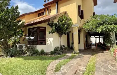 Casa em condomínio fechado com 4 quartos à venda na rua duque de caxias, marechal rondon, canoas, 223 m2 por r$ 1.550.000