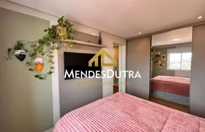 Apartamento mobiliado para alugar com 2 quartos - bairro morumbi, piracicaba-sp