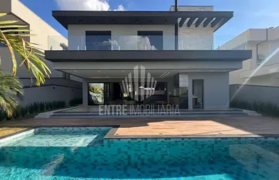 Casa em condomínio fechado com 5 quartos à venda na avenida alphaville, 8, alphaville dom pedro, campinas, 440 m2 por r$ 5.600.000