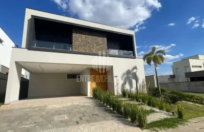Casa em condomínio fechado com 5 quartos à venda na rua josé peressinoto, 1, alphaville dom pedro 2, campinas, 400 m2 por r$ 4.300.000