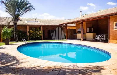 Casa em condomínio fechado com 4 quartos à venda na estrada da rhodia km 12, 16, barão geraldo, campinas, 488 m2 por r$ 2.900.000