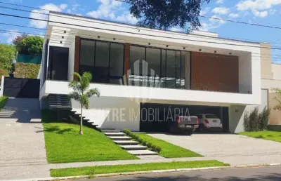 Casa em condomínio fechado com 4 quartos para alugar na avenida araçá, 280, loteamento alphaville campinas, campinas, 1000 m2 por r$ 32.000
