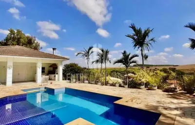 Casa em condomínio fechado com 4 quartos à venda na rua san conrado, 1, loteamento caminhos de san conrado (sousas), campinas, 700 m2 por r$ 2.995.000
