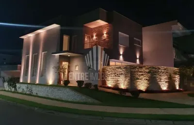 Casa em condomínio fechado com 3 quartos à venda na rua pedro belintani, 500, parque bom retiro, paulínia, 292 m2 por r$ 1.690.000