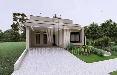 Casa em condomínio fechado com 3 quartos à venda na avenida presidente juscelino kubitschek de oliveira, 3851, parque brasil 500, paulínia, 168 m2 por r$ 1.690.000