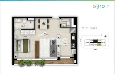Loft com 1 quarto à venda na Rua 146, Setor Marista, Goiânia