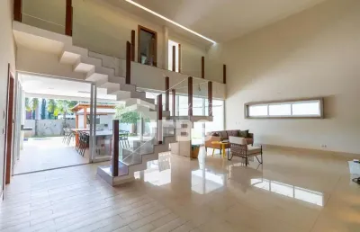 Jardins milão - casa de condomínio 4 quartos, sendo 3 suítes