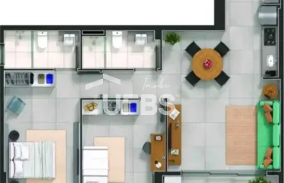 Apartamento com 2 quartos à venda na Avenida T 9, Setor Bueno, Goiânia