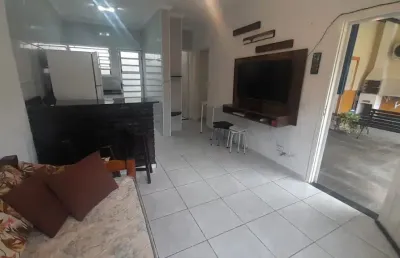 Aluguel anual - casa mobiliada em condomínio na martin de sá