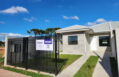 Casa com 3 quartos à venda na gregório krul, 44, botiatuva, campo largo, 78 m2 por r$ 420.000