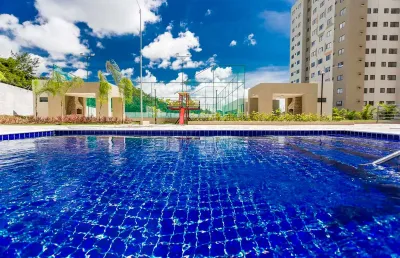 Apartamento no excelente bairro de emaús, parnamirim-rn, reg. met. natal. aceito financiamento.