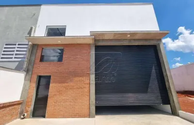 Barracão para alugar, 180 m² por r$ 4.068,35/mês - água branca - piracicaba/sp
