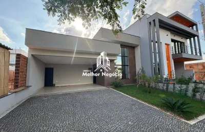 Casa à venda, parque olívio franceschini, hortolândia, sp casa com 3 dorms sendo tres suites ,com area gourmet, 4 vagas de garagem.casa em fase de acabamento,