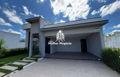 Casa à venda,condominio resedencial conde ii em paulinia ,casa com 3 quartos com 2 suites