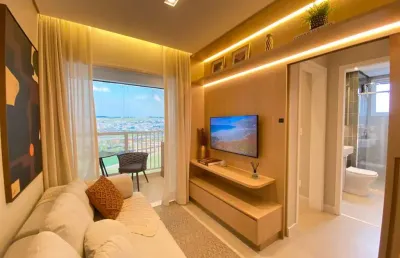 Apartamento na planta, 2 dorms com suíte, reserva do parque, hortolândia, sp