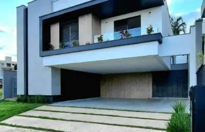 Linda casa à venda com 3 dormitórios sendo 3 suítes no condomínio vila d'áquila, 328m² - , piracicaba, sp