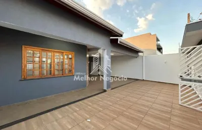 Casa com 3 dormitórios (quartos) bem amplos e 01 deles sendo suíte à venda no bairro jardim novo cambuí em hortolândia/sp.