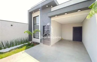 Casa à venda com 03 dormitórios sendo 01 deles suíte no loteamento vila verde em hortolândia/sp