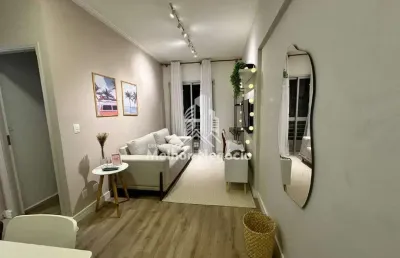 Apartamento *porteira fechada* com 01 dormitório (quarto) à venda no bairro ponte preta em campinas/sp.