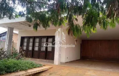 Casa com 04 dormitórios sendo 02 suíte à venda, jardim chapadão, campinas/sp