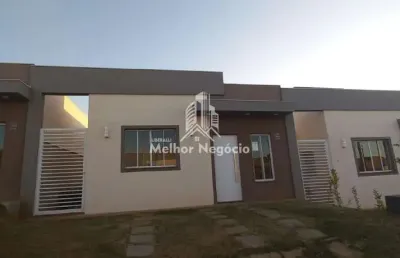 Casa à venda com 03 dormitórios e suíte, reserva taquaral i, piracicaba - r$390 mil