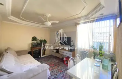 Apartamento à venda com 2 dormitórios no condomínio residencial columbia, na vila industrial, campinas, sp.