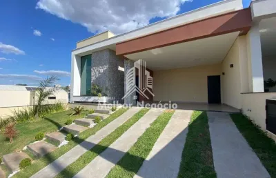 Linda casa á venda no condomínio soleil, 3 dormitórios(quartos) no bairro ondinhas - piracicaba/sp