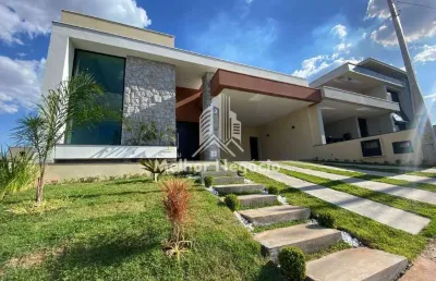 Linda casa á venda no condomínio soleil, 3 dormitórios(quartos) no bairro ondinhas - piracicaba/sp