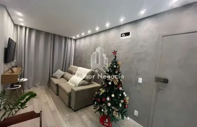 Apartamento à venda com 2 dormitórios e 1 banheiro no condomínio portal jardim das angélicas em hortolândia - excelente localização!