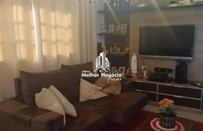 Casa com 2 dormitórios, sendo 1 suíte, à venda em limeira.