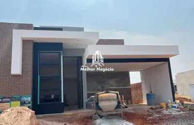 Casa à venda com 3 dormitórios (sendo 2 suíte) no condomínio recanto das águas em nova odessa/sp