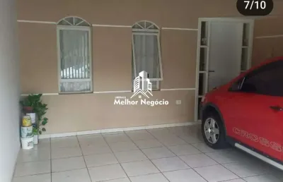 Casa á venda 115m², 2 dorrmitórios (quartos) no bairro 1 de maio piracicaba/sp
