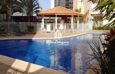 Apartamento 2 quartos no residencial vila carioba em americana/ sp