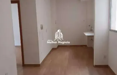 Apartamento à venda com 02 dormitórios, piracicamirim (piazza bellini), piracicaba - r$165 mil