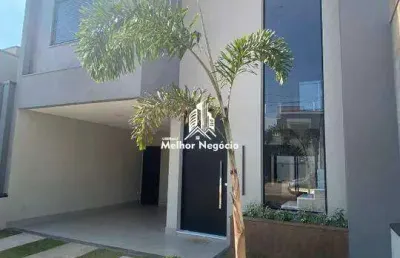 Casa à venda 03 dormitórios sendo 03 suítes, condominio terras da estância - paulínia/sp