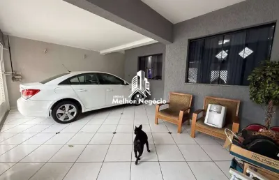 Casa (sobrado) com 04 dormitórios à venda, água branca, piracicaba - r$630 mil