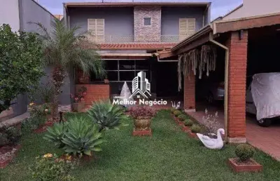 Casa á venda com 3 dormitórios sendo 1 suíte no parque via norte, em campinas, sp.
