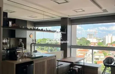 Apartamento com 2 dormitórios (2 suítes) à venda no condomínio happy patriani no bairro parque industrial, campinas/sp