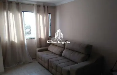 Apartamento à venda com 2 dormitórios e 1 banheiro no condomínio residencial parque valença i em campinas - excelente localização!