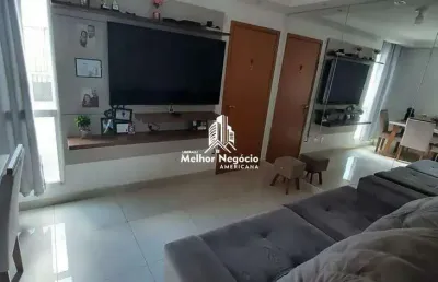 Apartamento 2 dormitórios 48m2 no terramérica em americana / sp