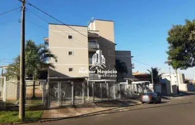 Apartamento 65m² 2 dormitórios e 3 vagas de garagem no catharina zanaga em americana- sp