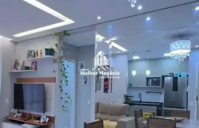 Apartamento com 2 dormitórios, sendo 1 suíte, à venda em santa bárbara d'oeste.
