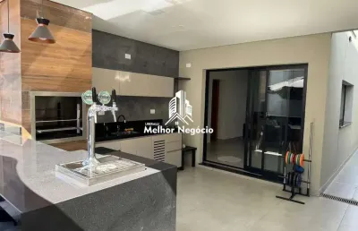 Linda casa à venda 245m² 3 dormitórios (quartos) 2 suites no bairro taquaral - piracicaba/sp